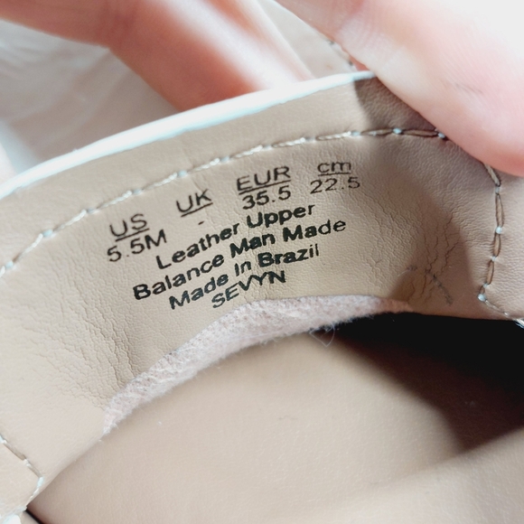 NEW Naturalizer 27 Edit Sevyn White Leather Chain Detail Slip On Loafers T241 - Picture 10 of 11